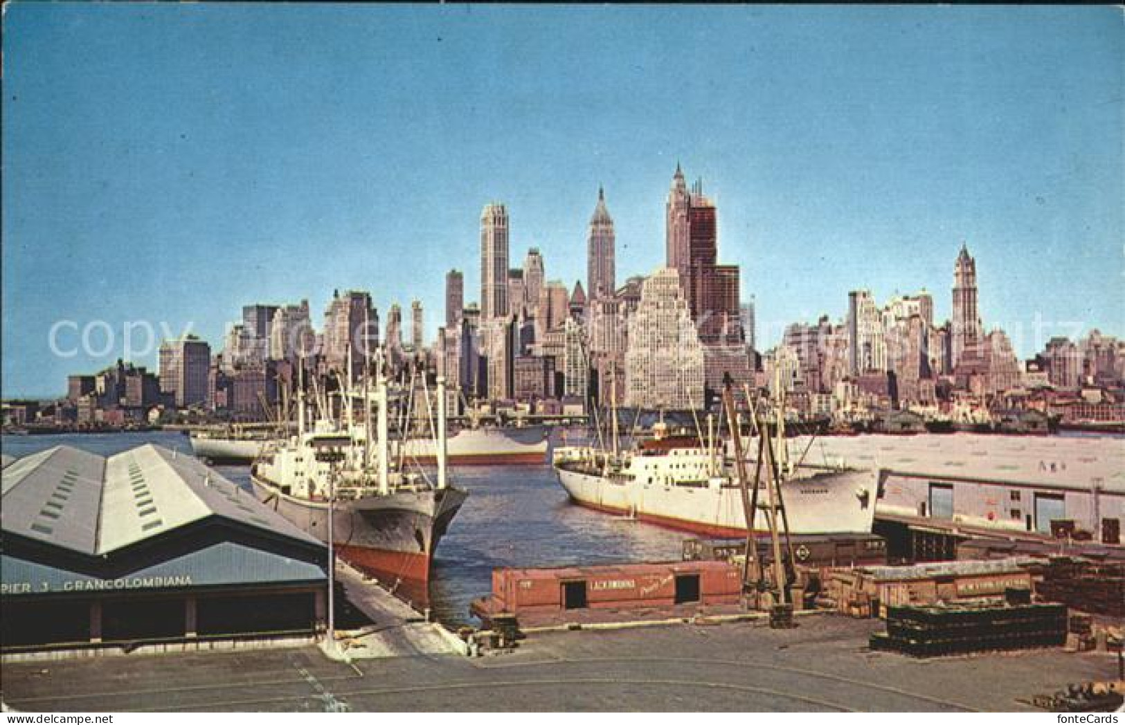 72091442 New_York_City Skyline Lower Manhattan  - Other & Unclassified