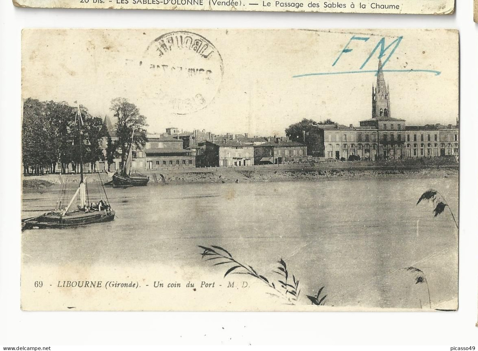 Gironde , Libourne , Un Coin Du Port - Libourne