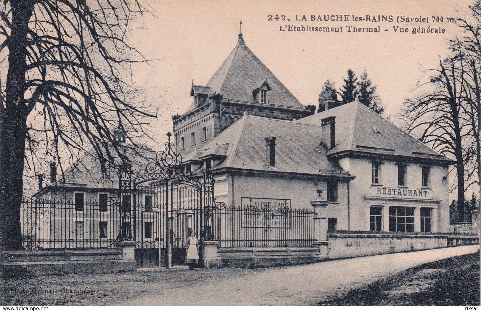 LA BAUCHE LES BAINS(ETABLISSEMENT THERMAL) - Autres & Non Classés