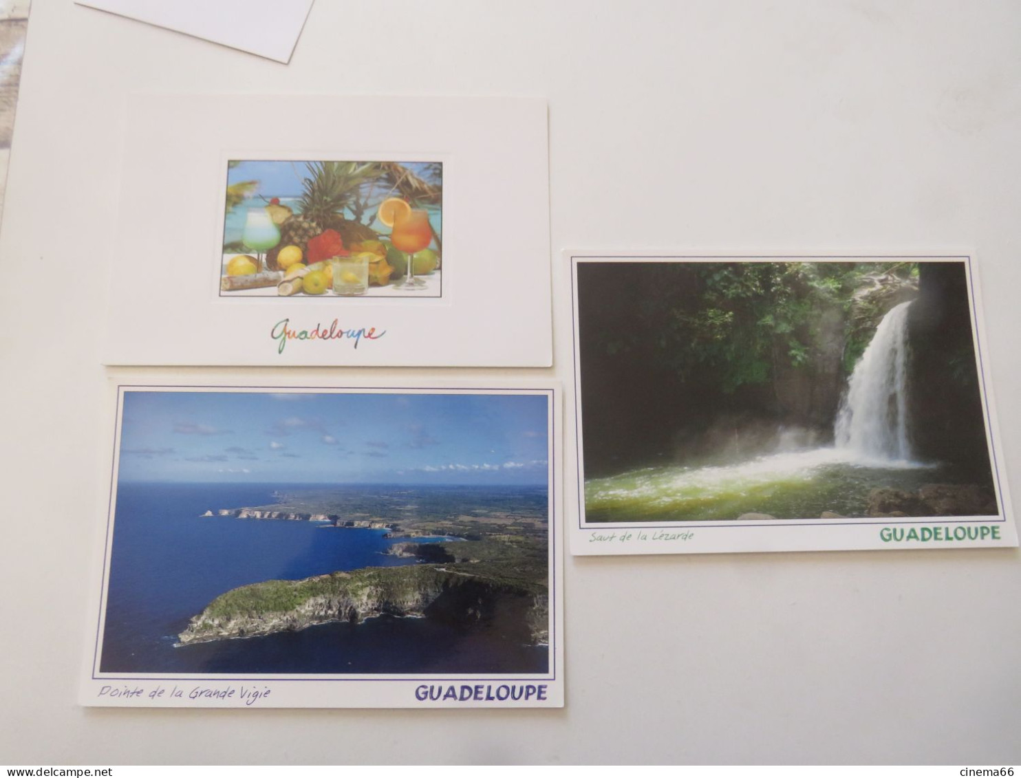 GUADELOUPE - Lot De 3 Cartes - - Other & Unclassified