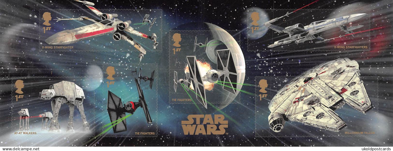 GB 2015 - Star Wars - Miniature Sheet, MS 3770  MNH - Hojas Bloque