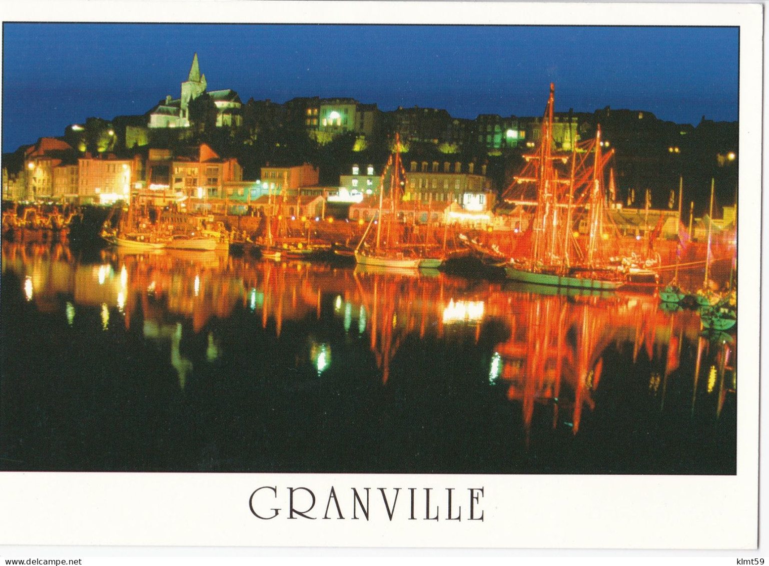 Granville - Le Port De Pêche Et La Haute-Ville - Granville