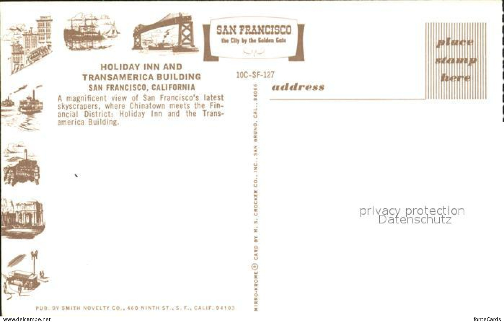 72090369 San_Francisco_California Holiday Inn Transamerica Building  - Other & Unclassified