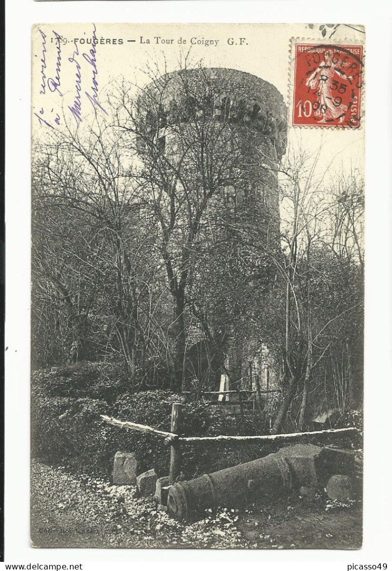 Ille Et Vilaine , Fougère , La Tour De Coigny - Fougeres