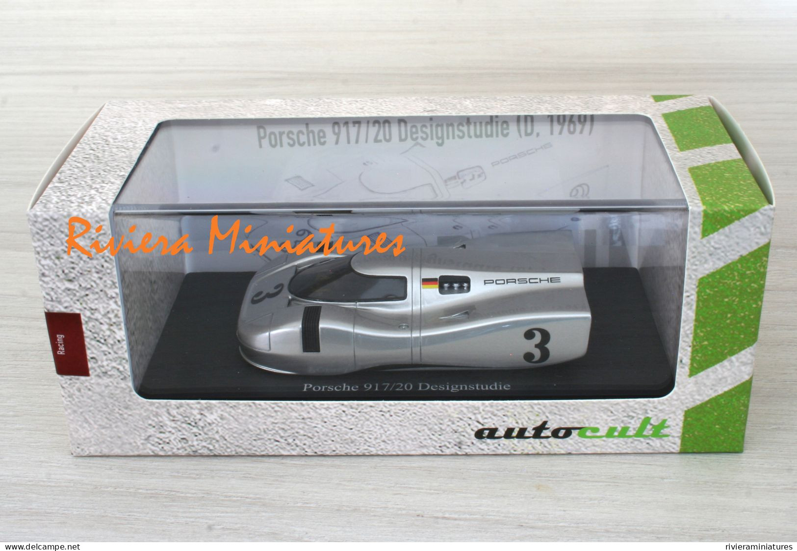 AUTOCULT - PORSCHE 917 / 20 - Designstudie - ATC07025 - 1/43 - Sonstige & Ohne Zuordnung