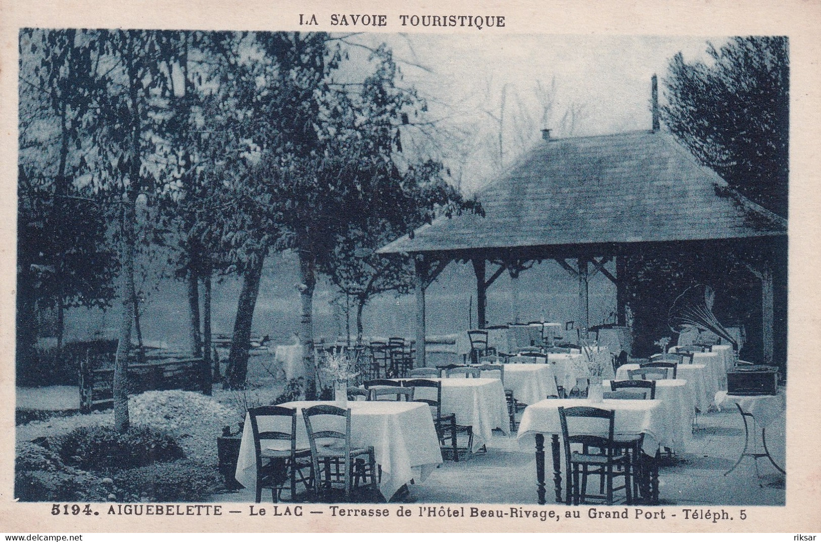 AIGUEBELETTE(HOTEL BEAU RIVAGE) - Autres & Non Classés