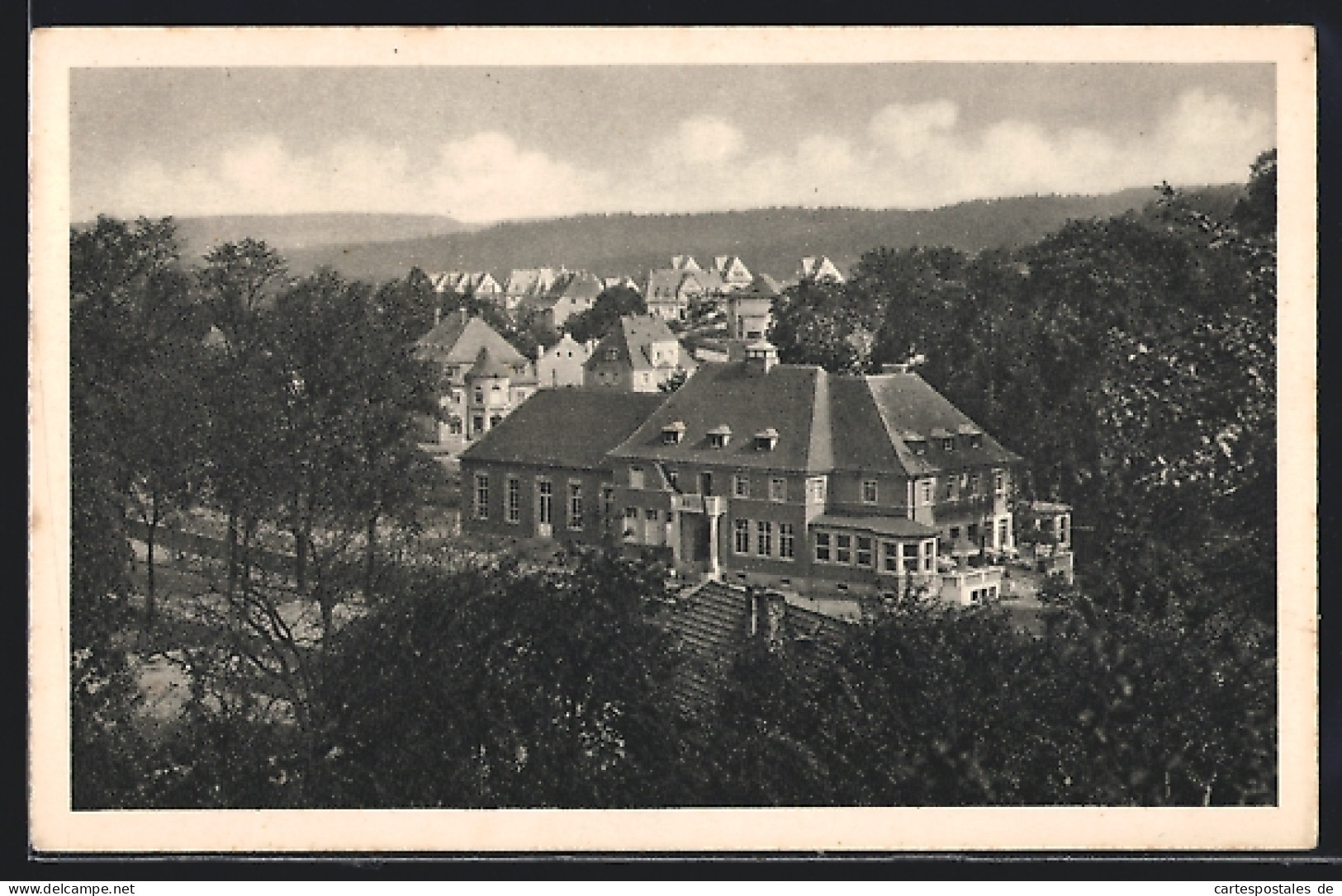 AK Berggiesshübel, Blick Auf Das Kurhôtel Und Den Neuen Stadtteil  - Sonstige & Ohne Zuordnung