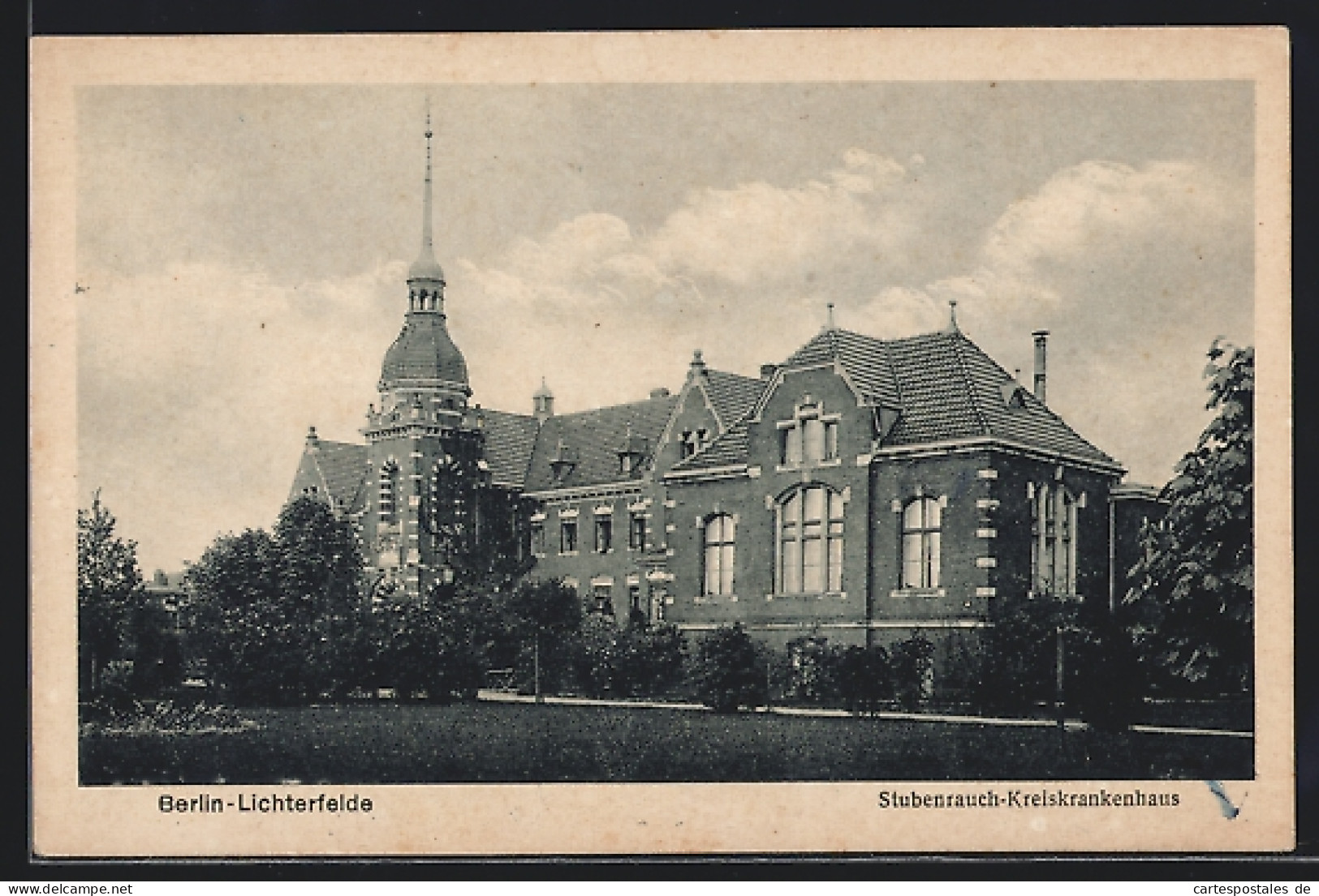 AK Berlin-Lichterfelde, Stubenrauch-Kreiskrankenhaus  - Lichterfelde