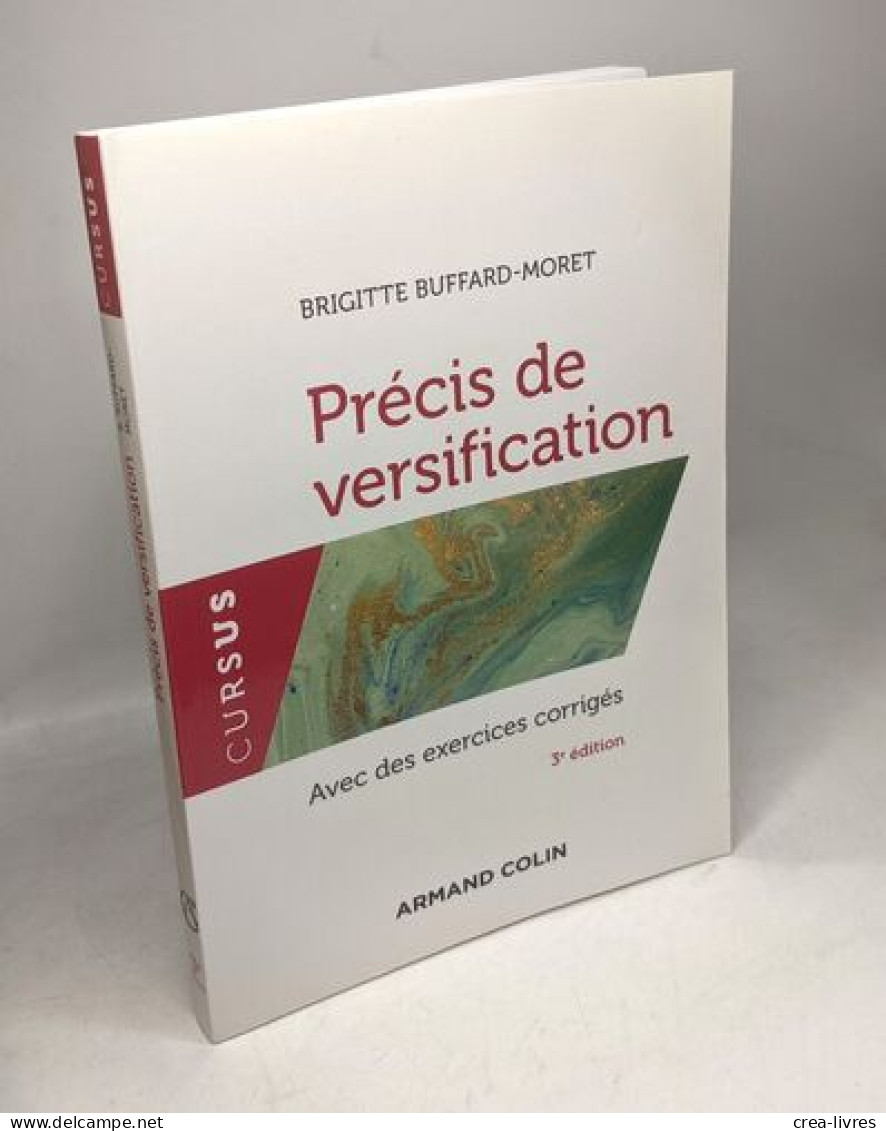 Précis De Versification - 3e éd. - Avec Des Exercices Corrigés - Andere & Zonder Classificatie