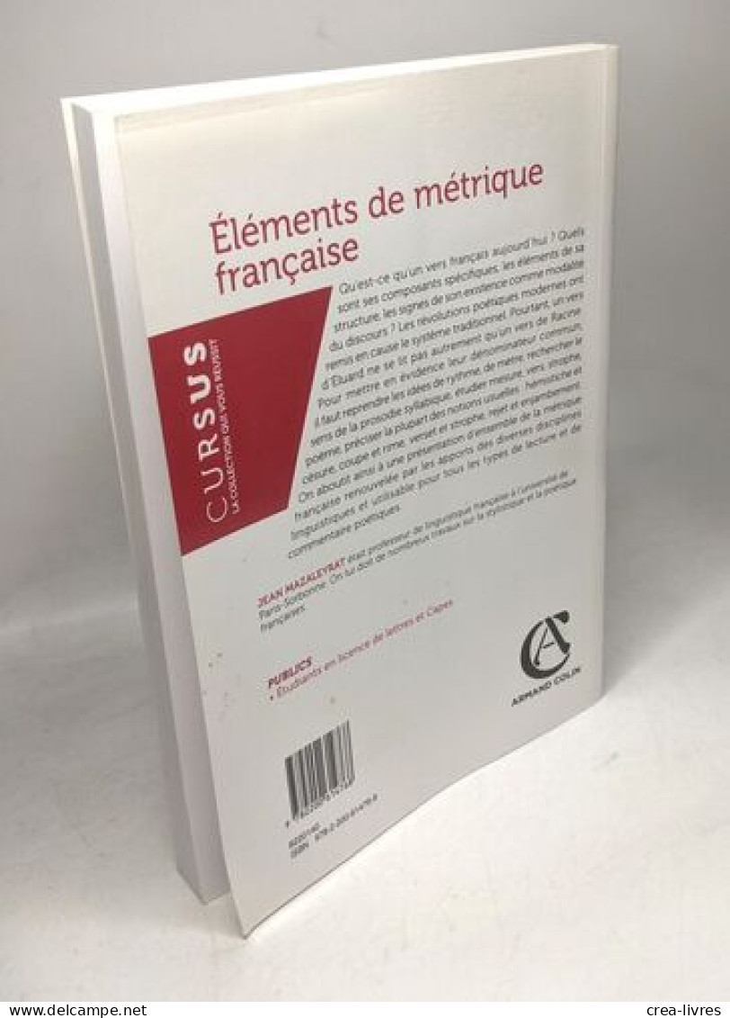 Éléments De Métrique Française - 8e éd. - NP - Andere & Zonder Classificatie