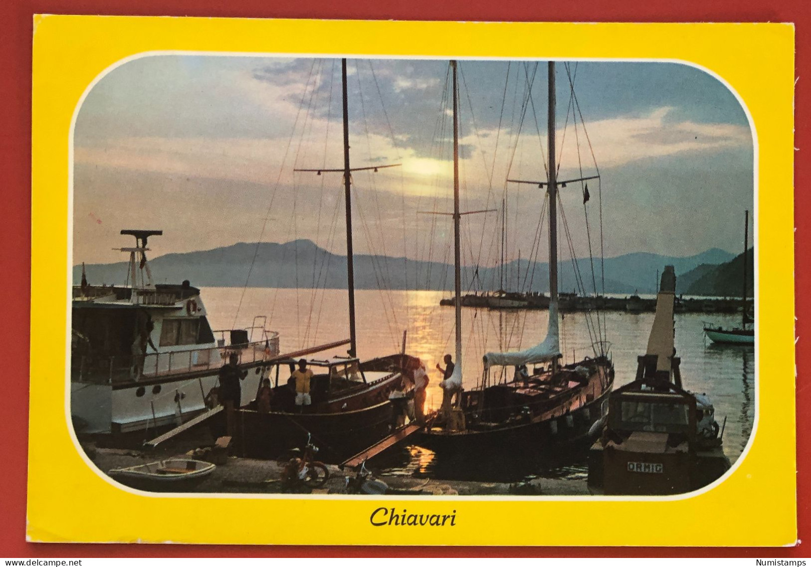 CHIAVARI - Tramonto - 1979 (c722) - Genova