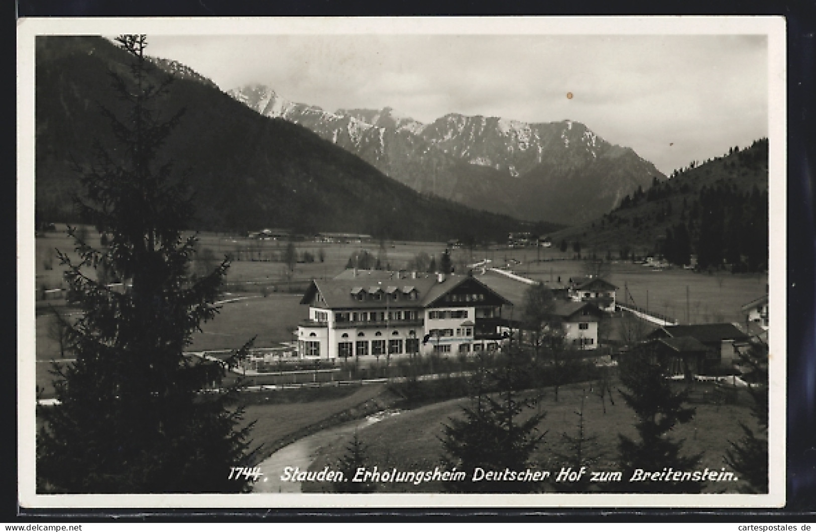 AK Stauden, Erholungsheim Deutscher Hof Zum Breitenstein  - Other & Unclassified