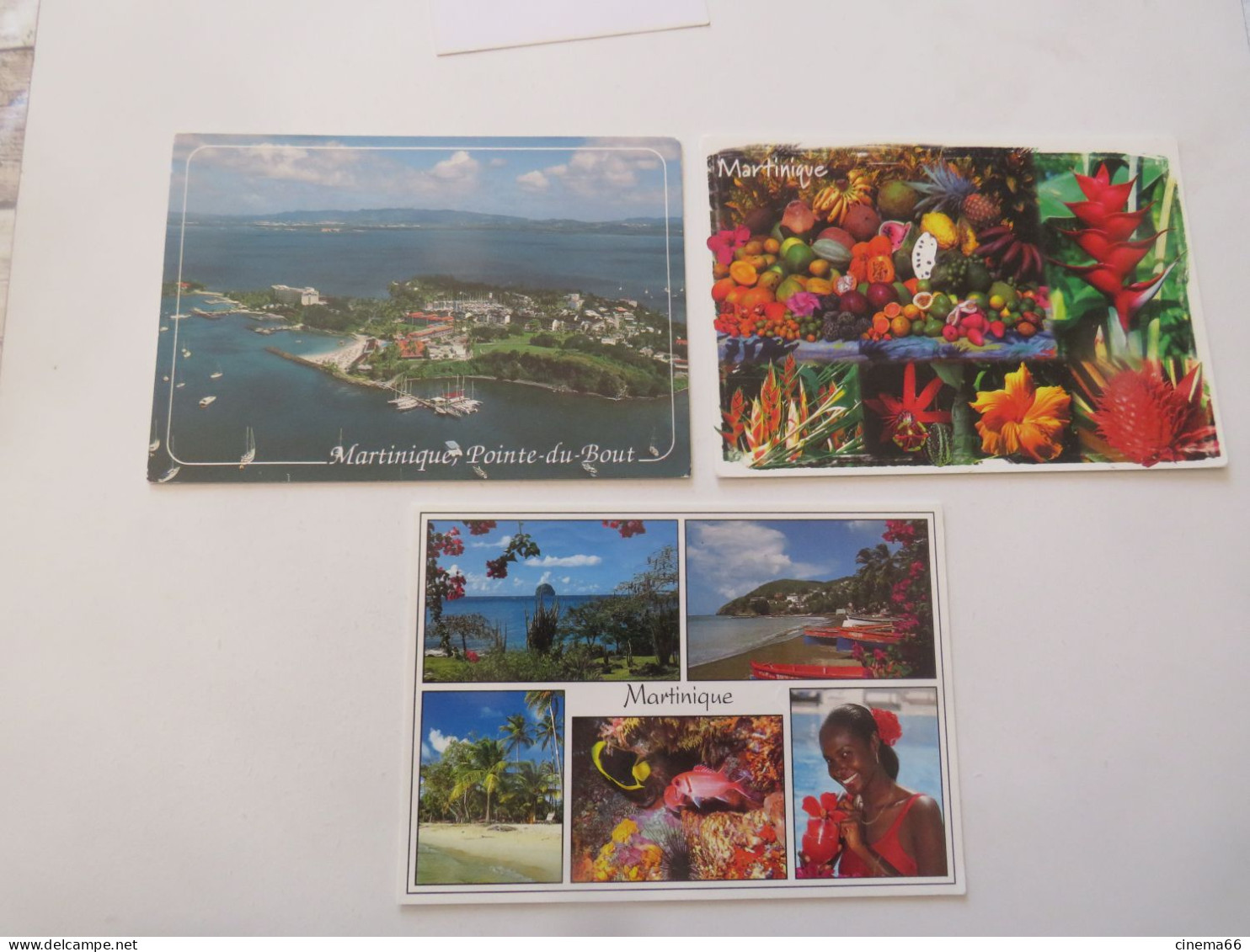 MARTINIQUE - Lot De 3 Cartes - - Other & Unclassified