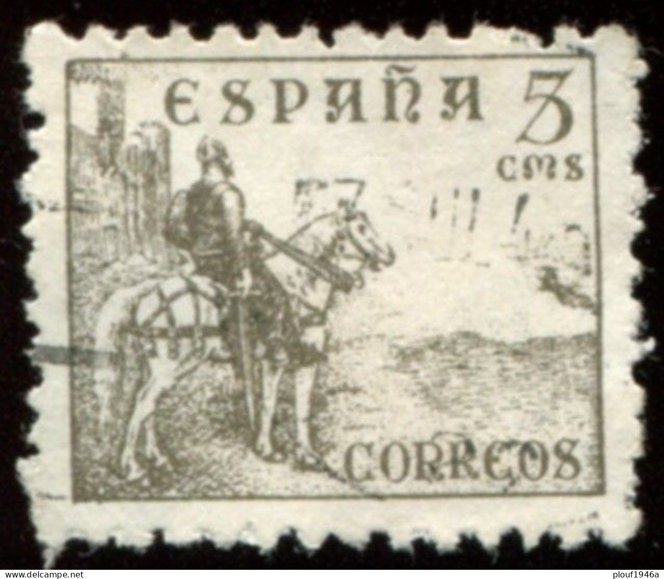 Pays : 166,7 (Espagne)          Yvert Et Tellier N° :   655 Non Répertorié / Michel 766 III (o) - Usati