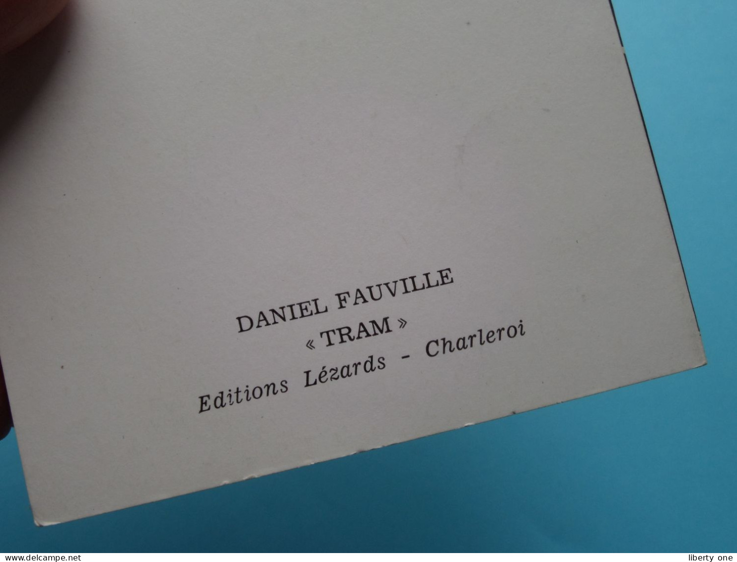 DANIEL FAUVILLE ( Kunst / Art / Schilder ) EXPOSE ( Edit. Lézards CHARLEROI ) Anno 19?? ( Zie / Voir SCANS ) ! - Peintures & Tableaux