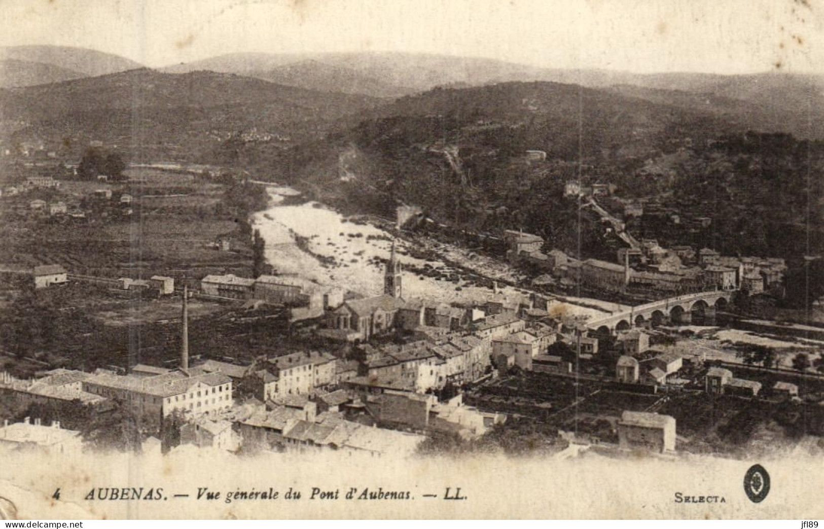 France > [07] Ardèche >  Aubenas - Vue Générale - 15095 - Aubenas