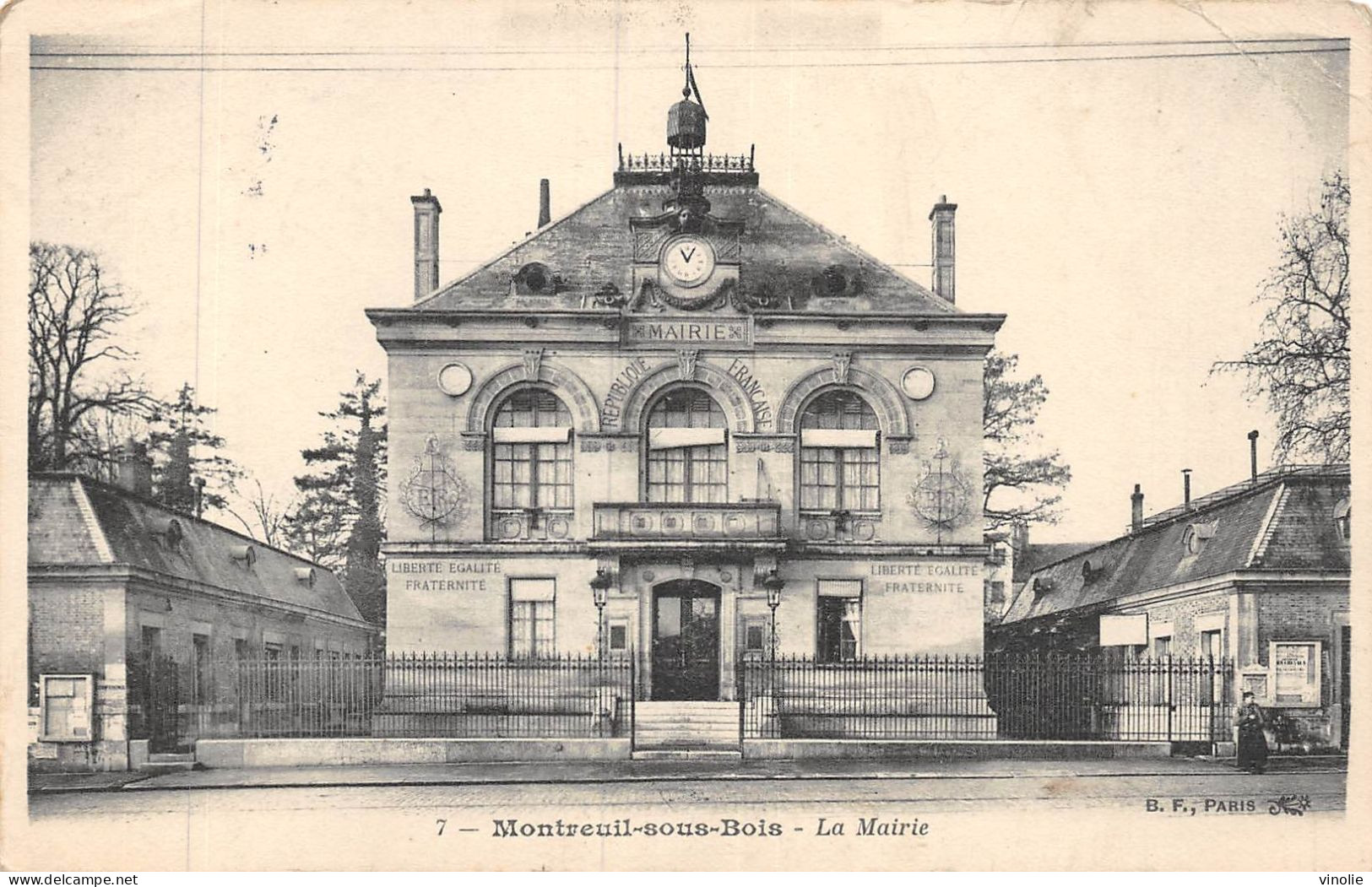 P-24-Mi-Is-1810 : MONTREUIL. LA MAIRIE - Montreuil