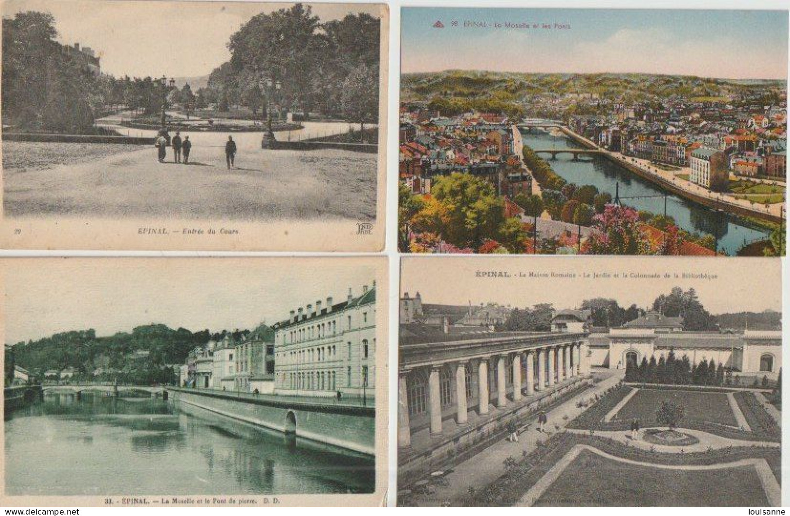 EPINAL  ( 88  )   LOT DE  15  C  P  A   DIVERSES   ( 24  /  5  / 56  ) - Epinal