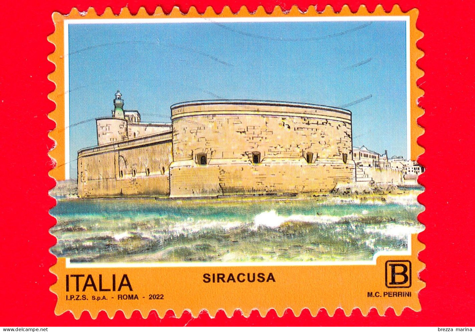 ITALIA - Usato - 2022 - Turismo – Siracusa, Sicilia – Castello Maniace - B - 2021-...: Gebraucht