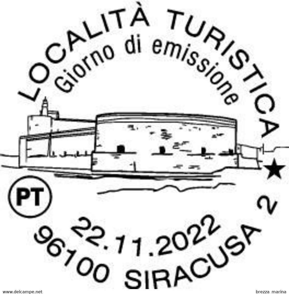 ITALIA - Usato - 2022 - Turismo – Siracusa, Sicilia – Castello Maniace - B - 2021-...: Gebraucht