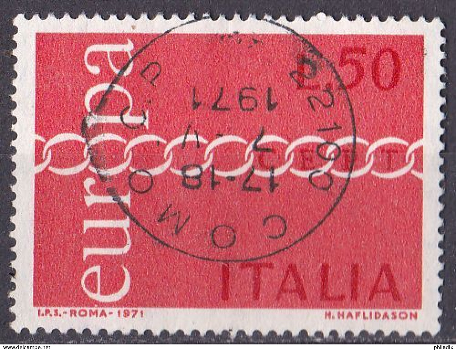 Italien Marke Von 1971 O/used (A5-16) - 1971-80: Marcofilia