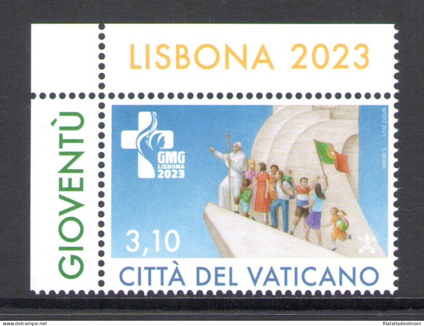 2023 Vaticano - Giornata Mondiale Della Gioventù - Francobollo Ritirato MNH** - Sonstige & Ohne Zuordnung