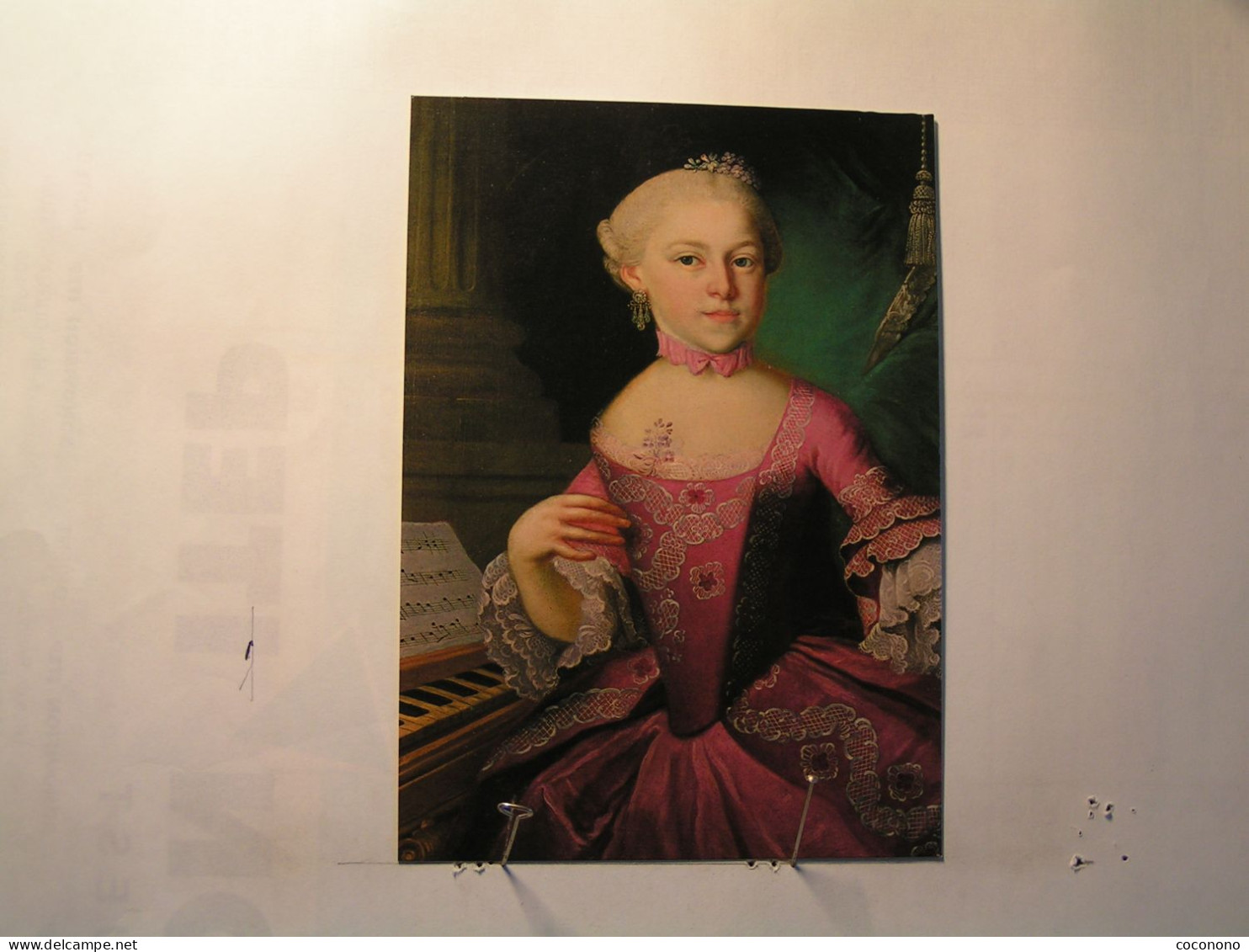 Célébrités > Femmes Célèbres - Maria Anna Mozart Im Galakleide - Donne Celebri