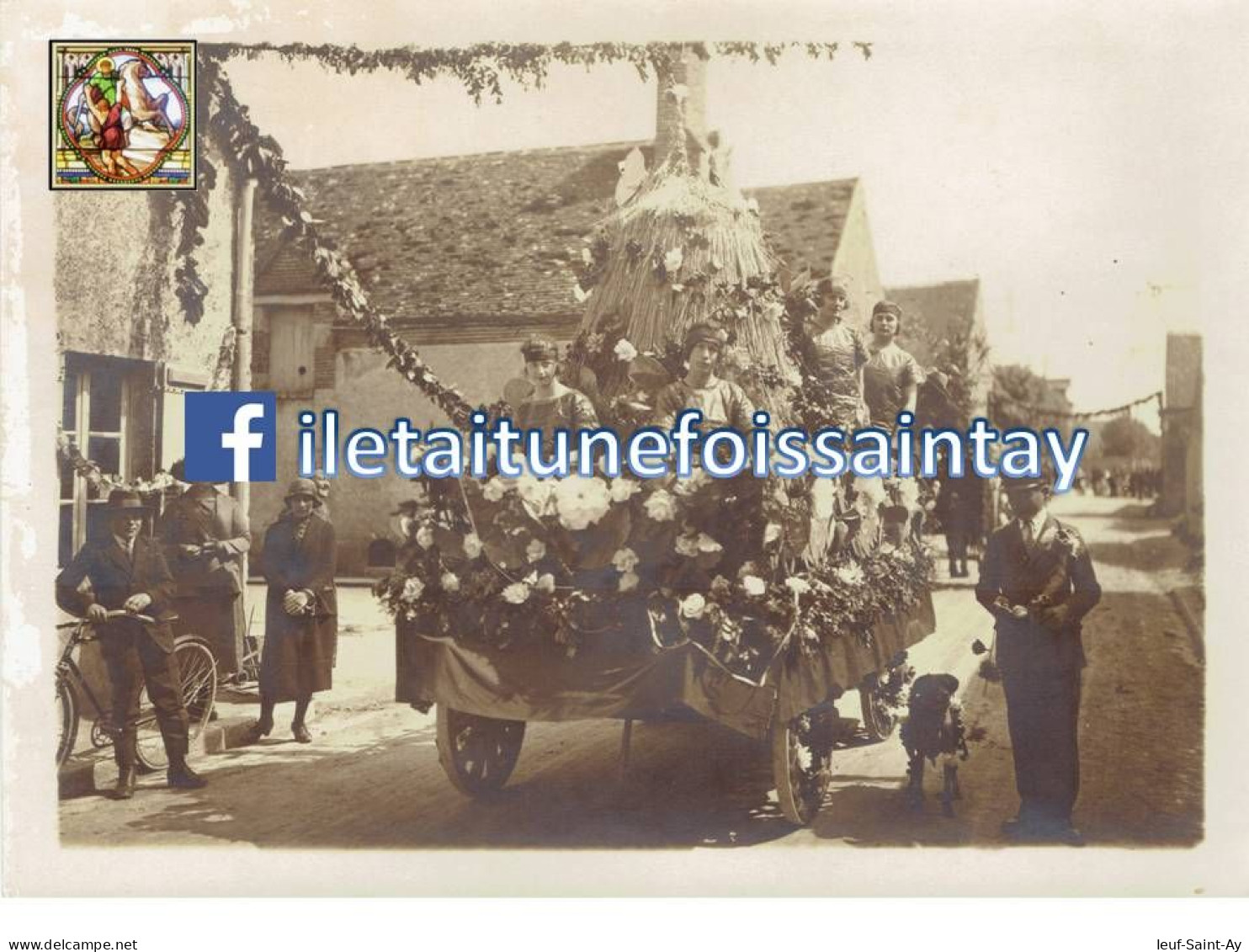 Saint-Ay (45 - Loiret) - Photographie Originale De La Cavalcade De 1925 - 6 Sur 6 - Albumes & Colecciones