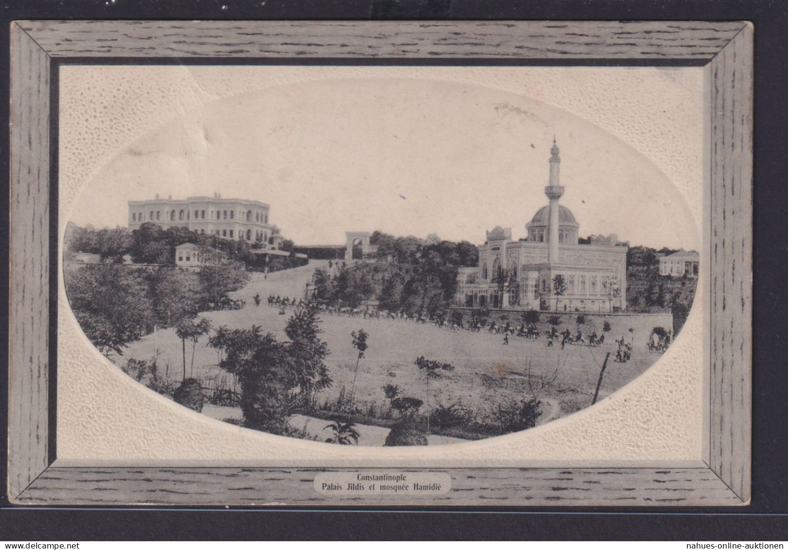 Ansichtskarte Künstlerkarte Constantinopel Istambul Palais Jildies Hamidie - Turquie