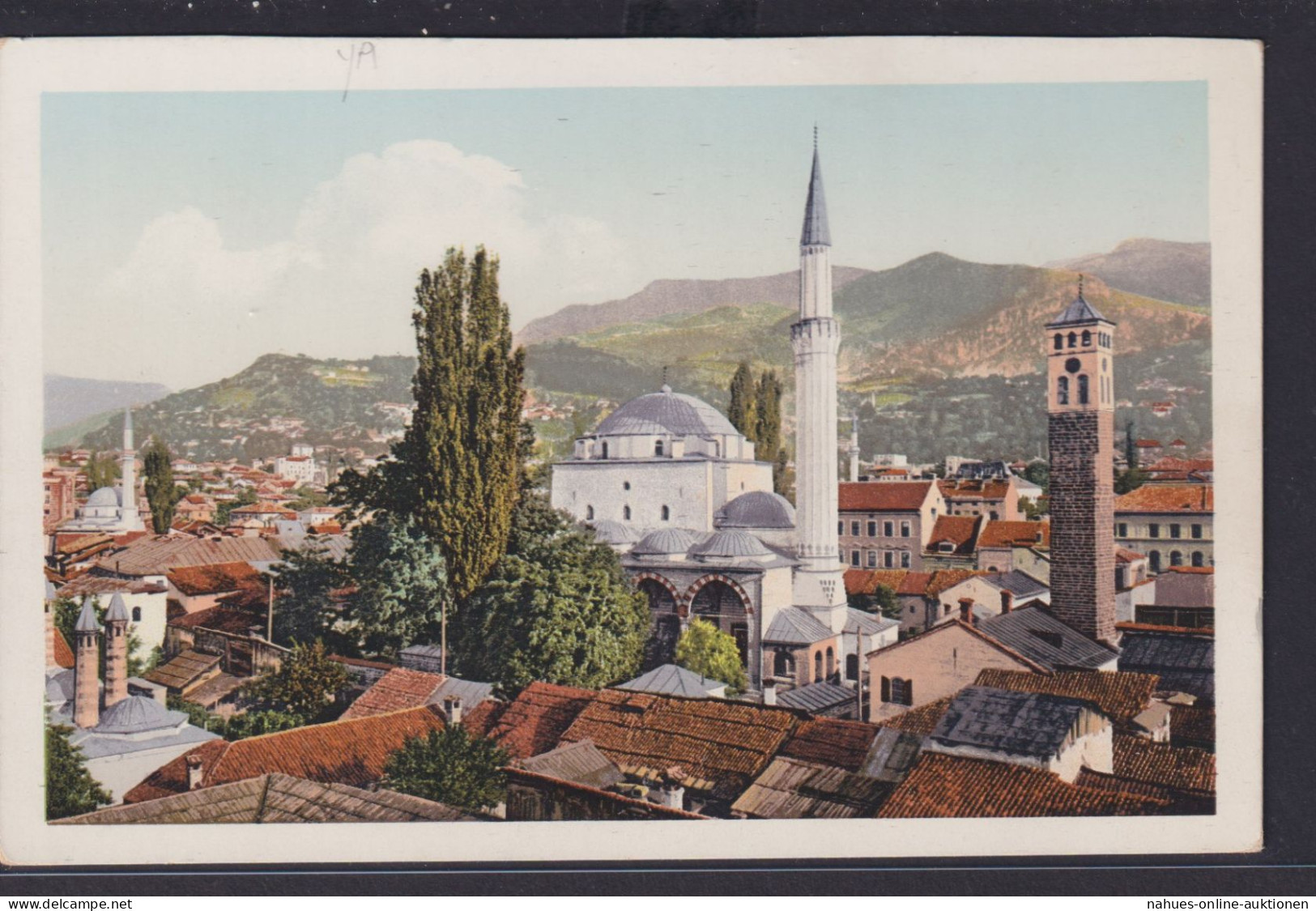 Ansichtskarte Sarajevo Jugoslawien Bosnien Herzegowina Begova Moschee - Andere & Zonder Classificatie
