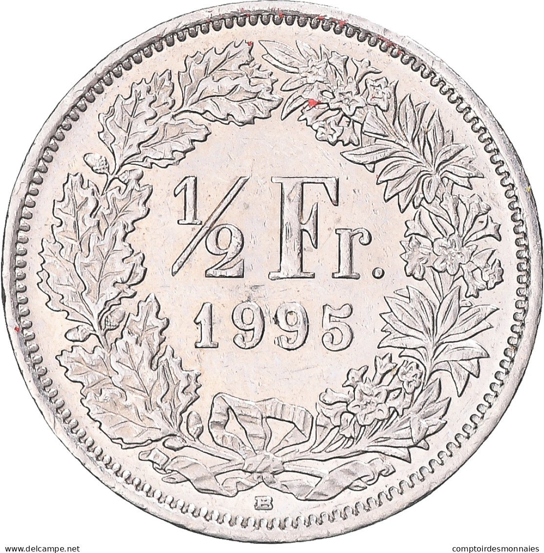 Monnaie, Suisse, 1/2 Franc, 1995 - Other & Unclassified