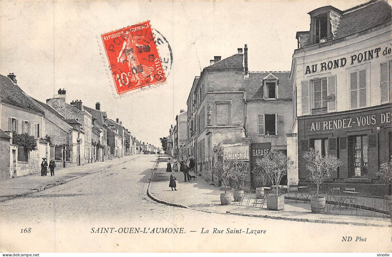 P-24-Mi-Is-1820 : SAINT-OUEN-L'AUMONE. RUE SAINT-LAZARE - Saint-Ouen-l'Aumône