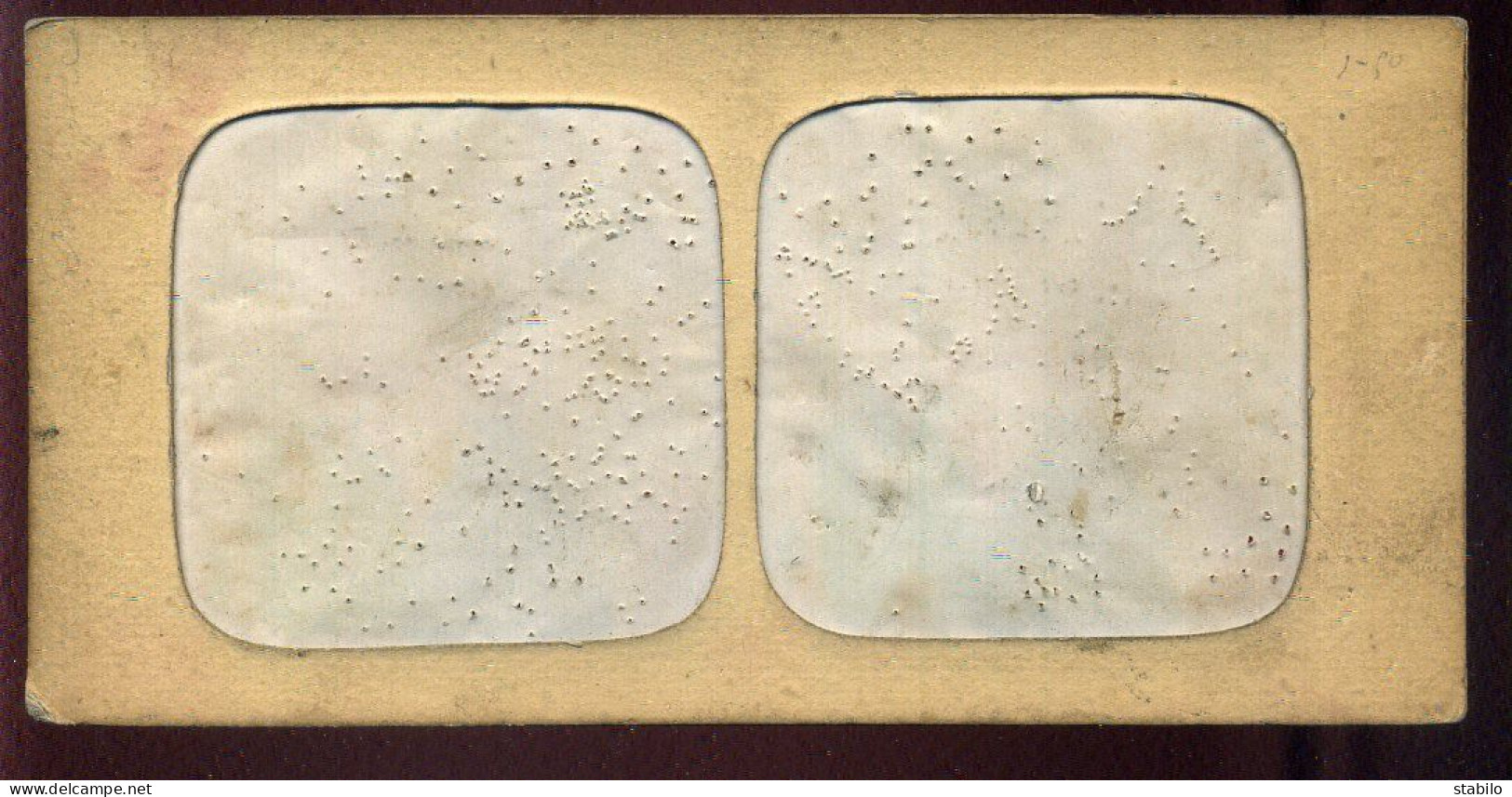 PHOTO STEREO CIRCA 1860 - TRANSPARENTE - RECEPTION - FORMAT 17.5 X 8.5 CM - VOIR ETAT - Stereoscopic