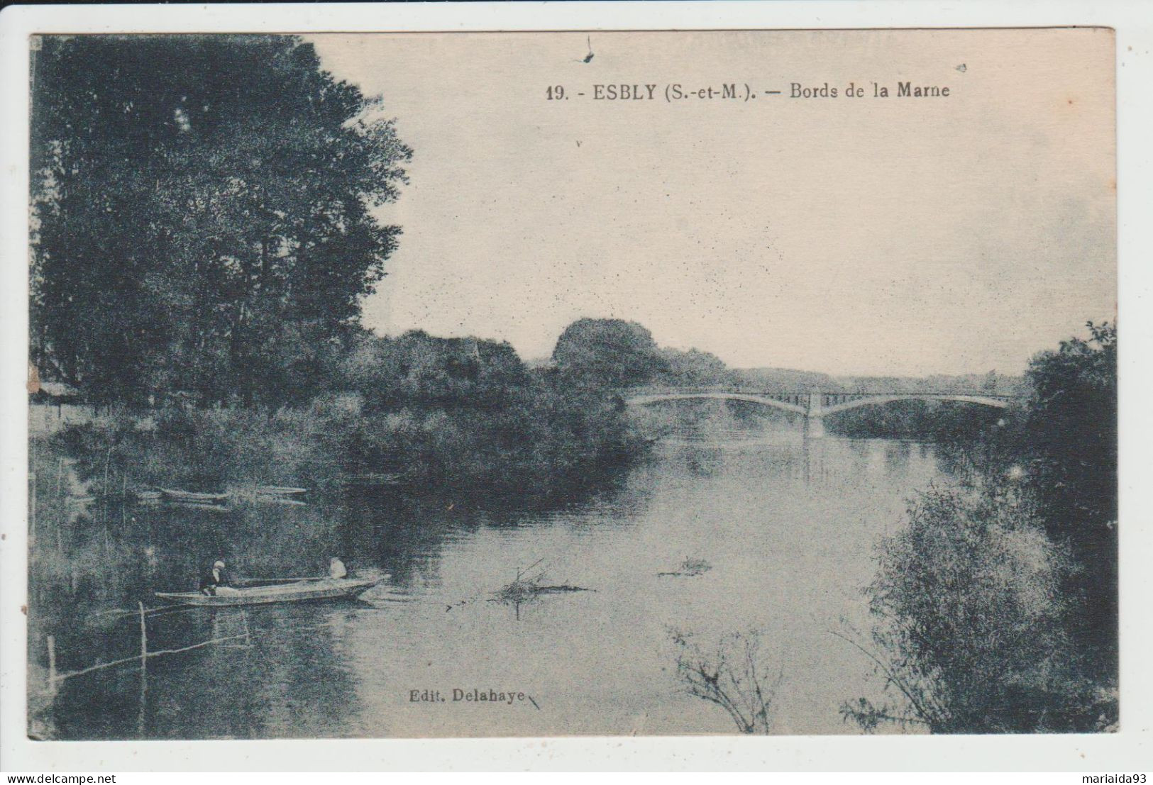 ESBLY - SEINE ET MARNE - BORDS DE LA MARNE - Esbly