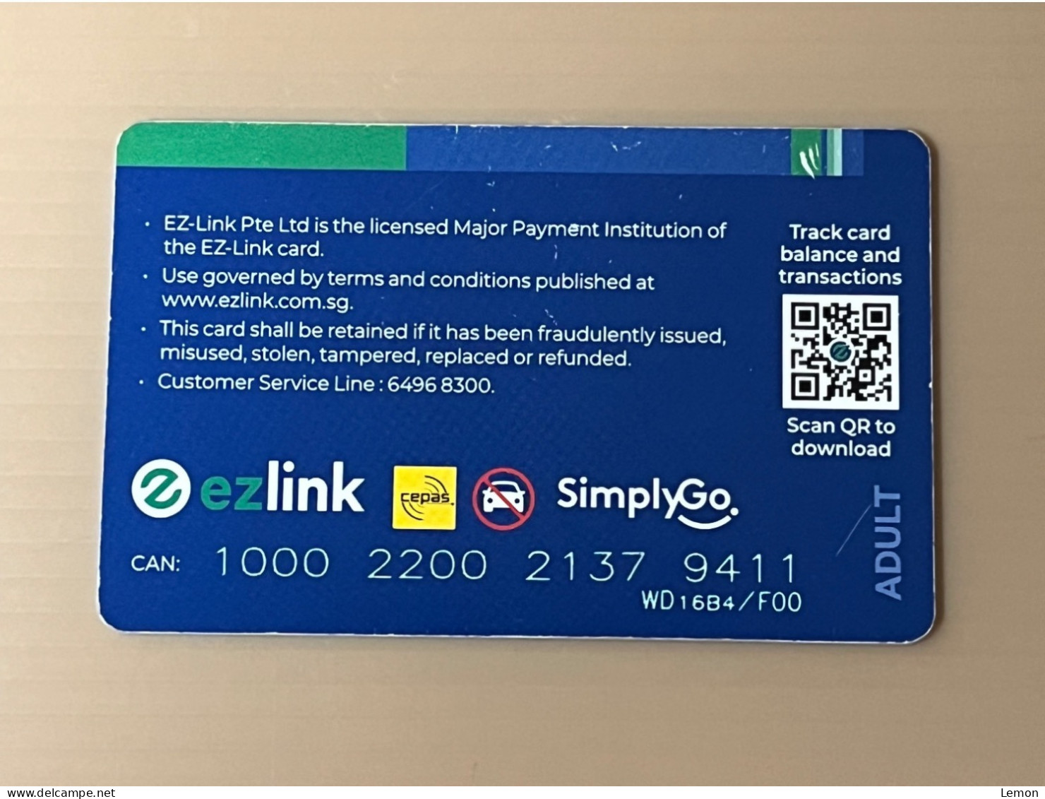 Singapore Nets Flashpay EZ Link Transport Metro Train Subway Card, Warner Bros. Harry Potter, Set Of 1 Used Card - Singapour