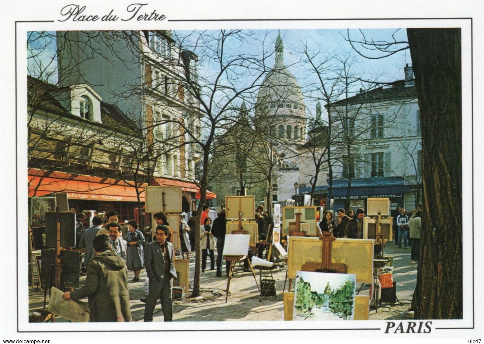 - PARIS. - La Place Du Tertre. - - Markten, Pleinen