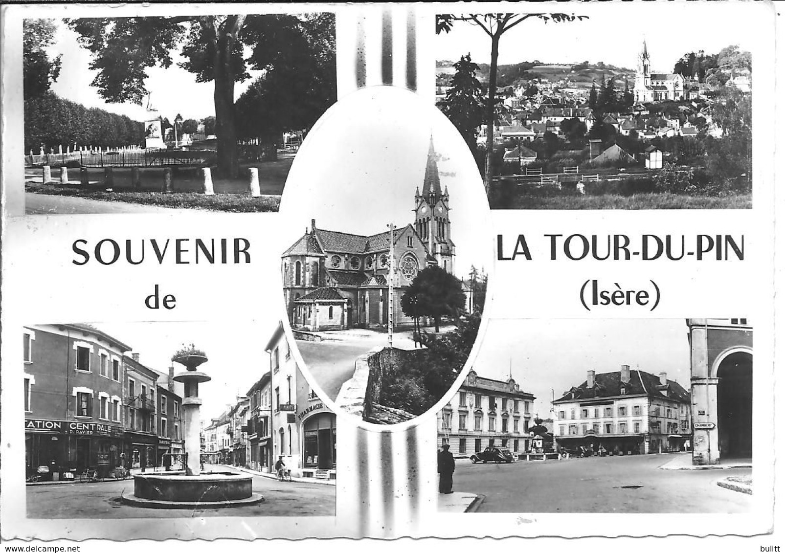 LA TOUR DU PIN - Vues - Souvenir - La Tour-du-Pin