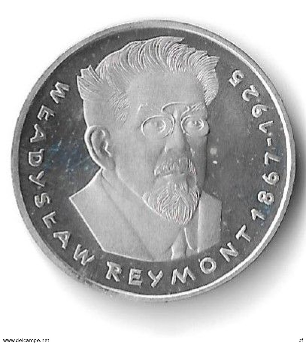 100 Zl  1977 (Ag) Wladyslaw Reymont 1867-1925 - Polen