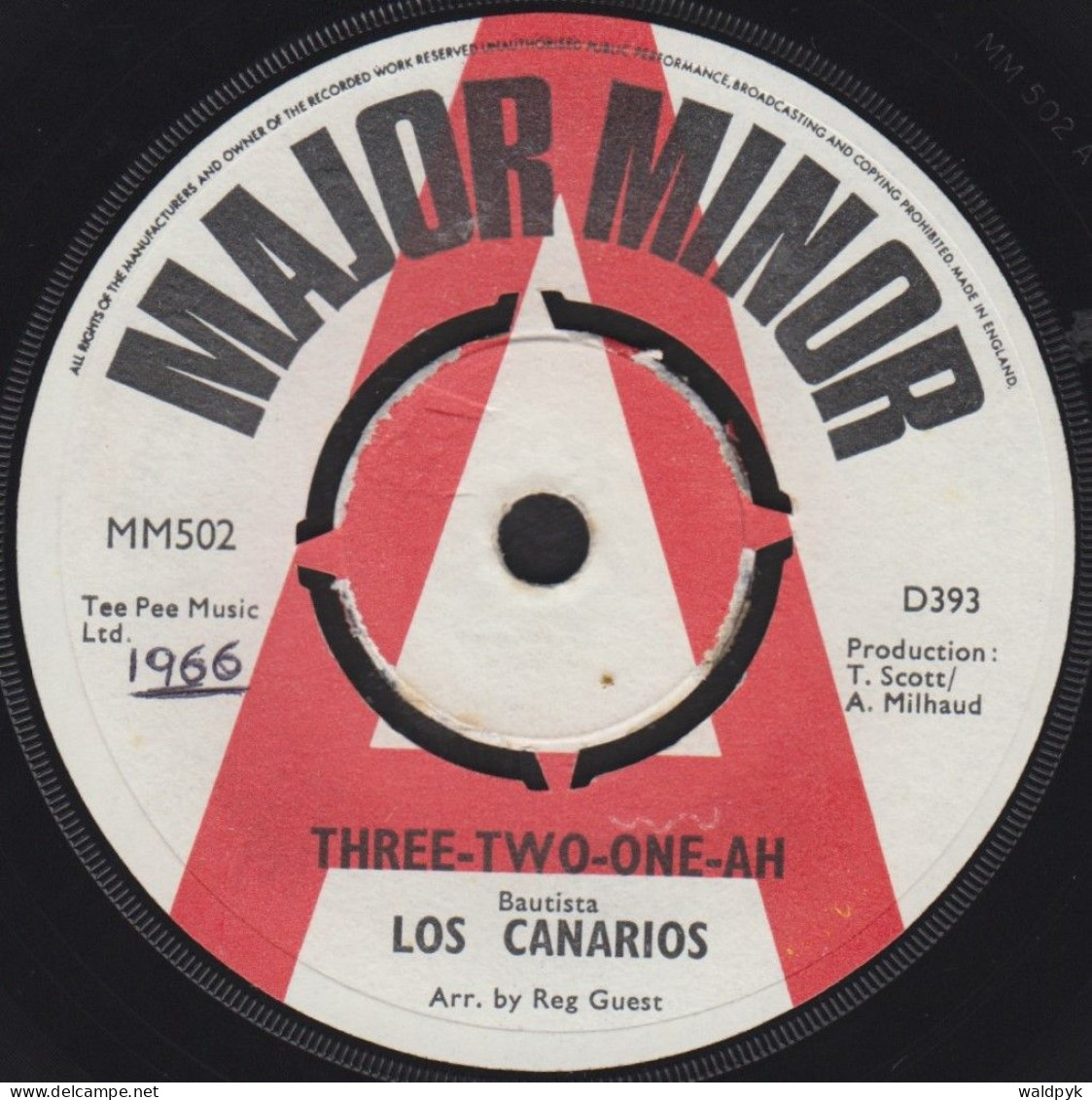 LOS CANARIOS - Three-Two-One-Ah - Autres - Musique Anglaise