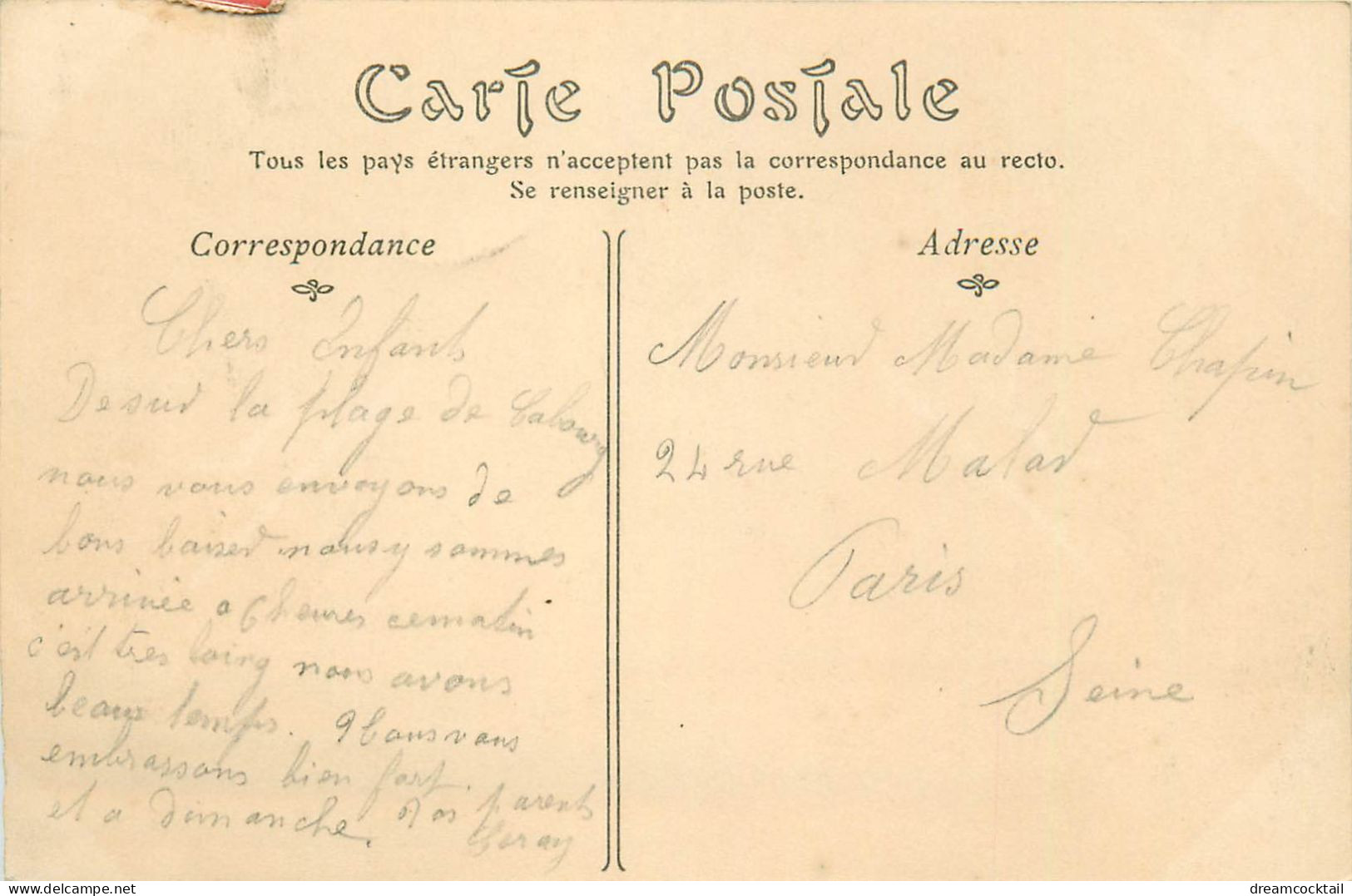 Top Promotion 2 Cpa 14 CABOURG. La Digue, Houlgate Et Multivues 1908 - Cabourg