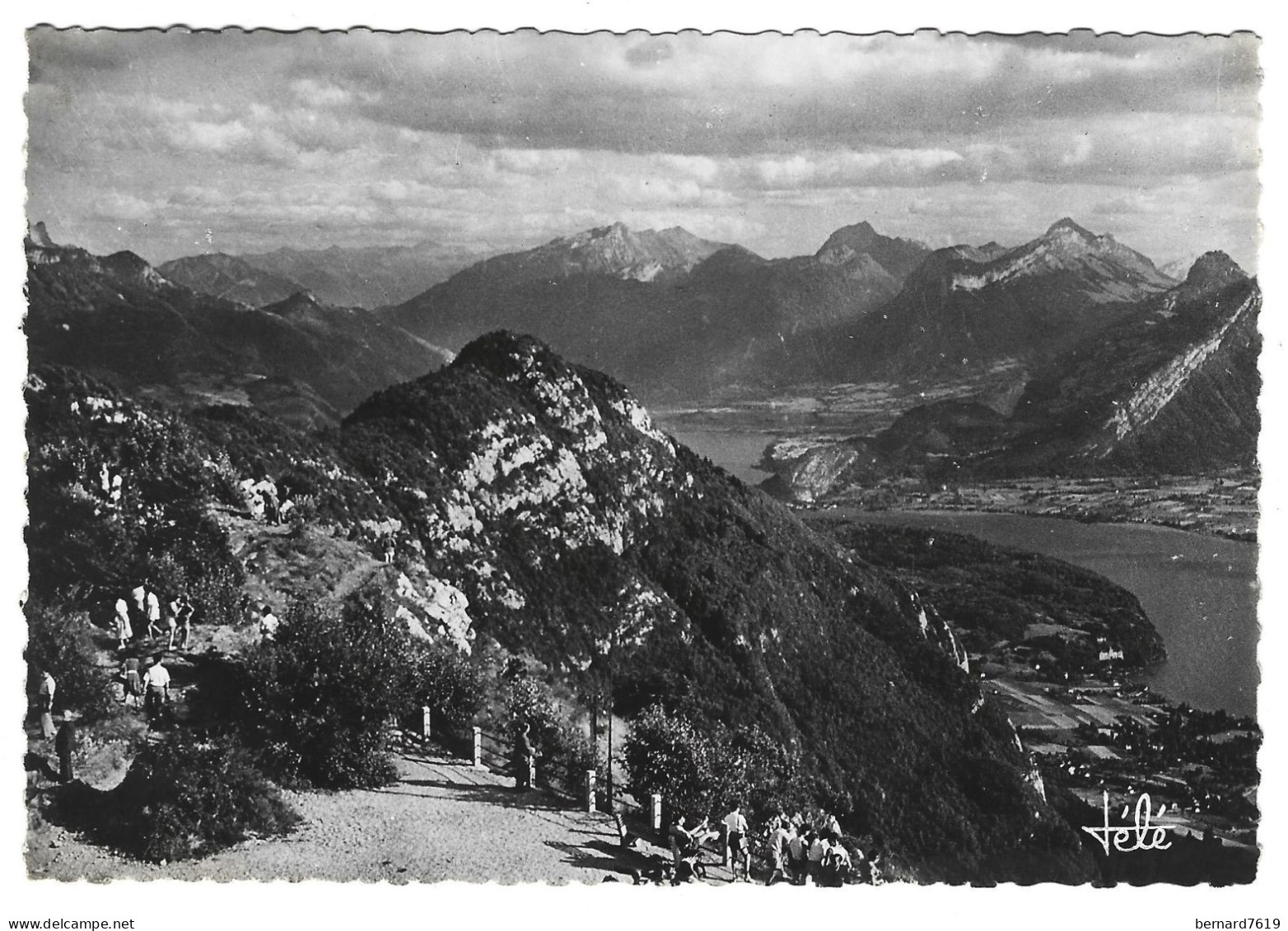 74    Lac D' Annecy -  Et Les Montagnes Vus Du Teleferique De Veyrier - Annecy