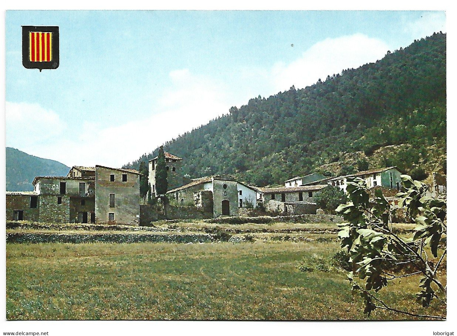 POBLE DESAPAREGUT PER LES AIGUES DEL PANTA / VILLAGE SUBMERGED IN THE BARRAGE.- SUSQUEDA - GIRONA.- ( CATALUNYA ) - Gerona