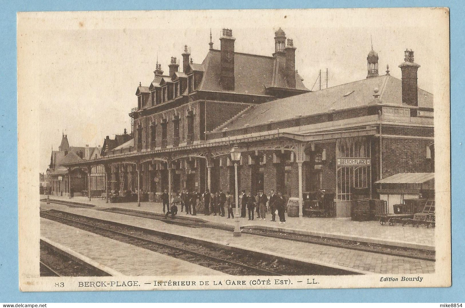 0642  CPA  BERK-PLAGE  (Pas De Calais)  INTERIEUR DE LA GARE (COTE EST) +++++++++++++++++++ - Berck