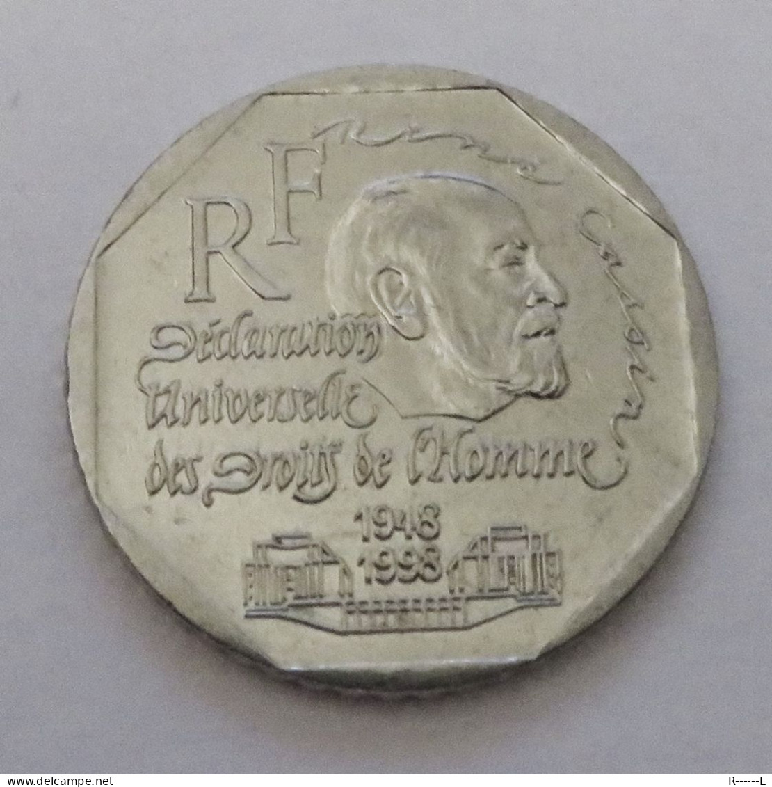 2 Francs 1998 50ème Anniversaire Des Droits De L'Homme (1948-1998) - 2 Francs