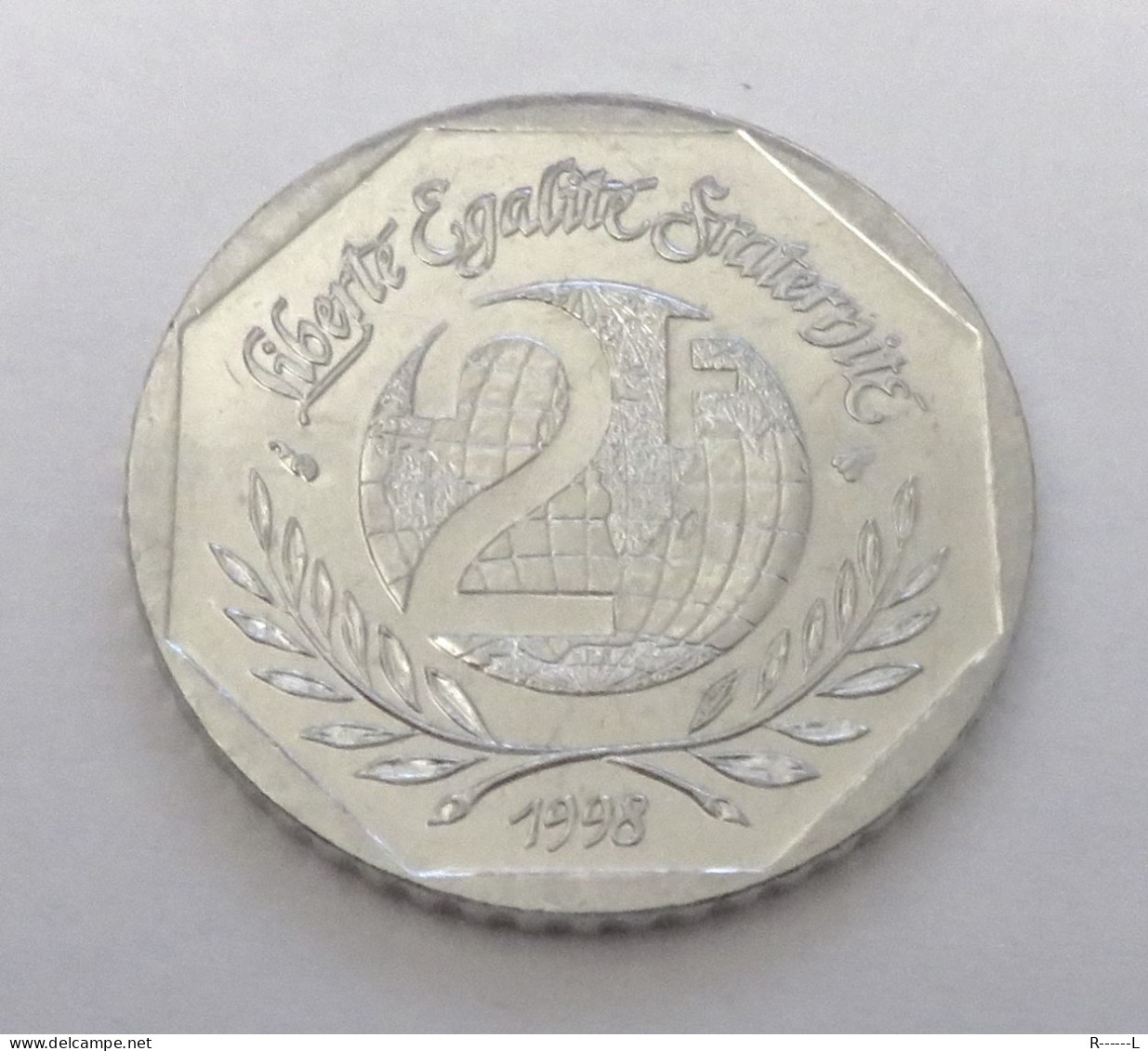 2 Francs 1998 50ème Anniversaire Des Droits De L'Homme (1948-1998) - 2 Francs