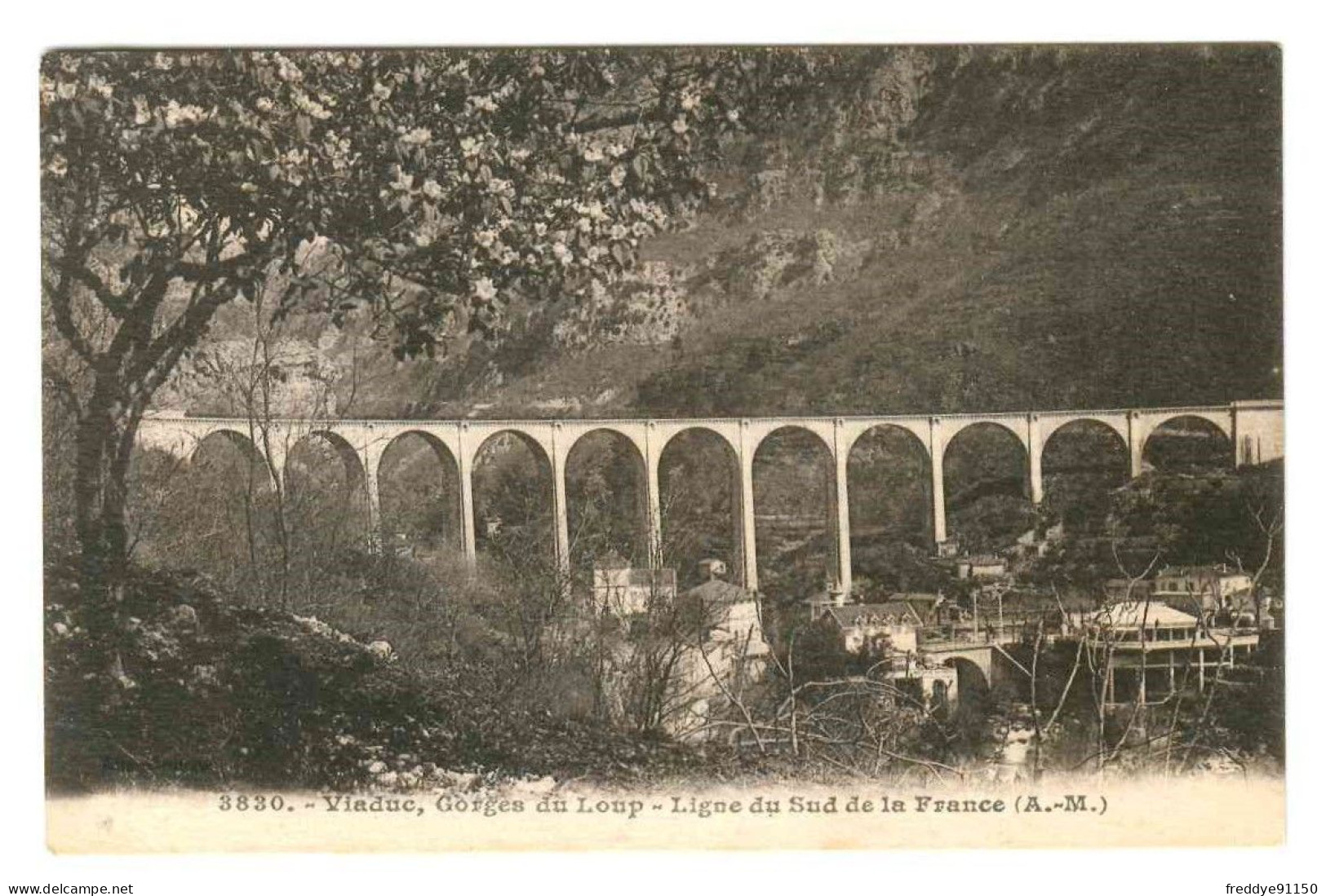 06 . Gorges Du Loup . Viaduc . Ligne Du Sud De La France  - Other & Unclassified
