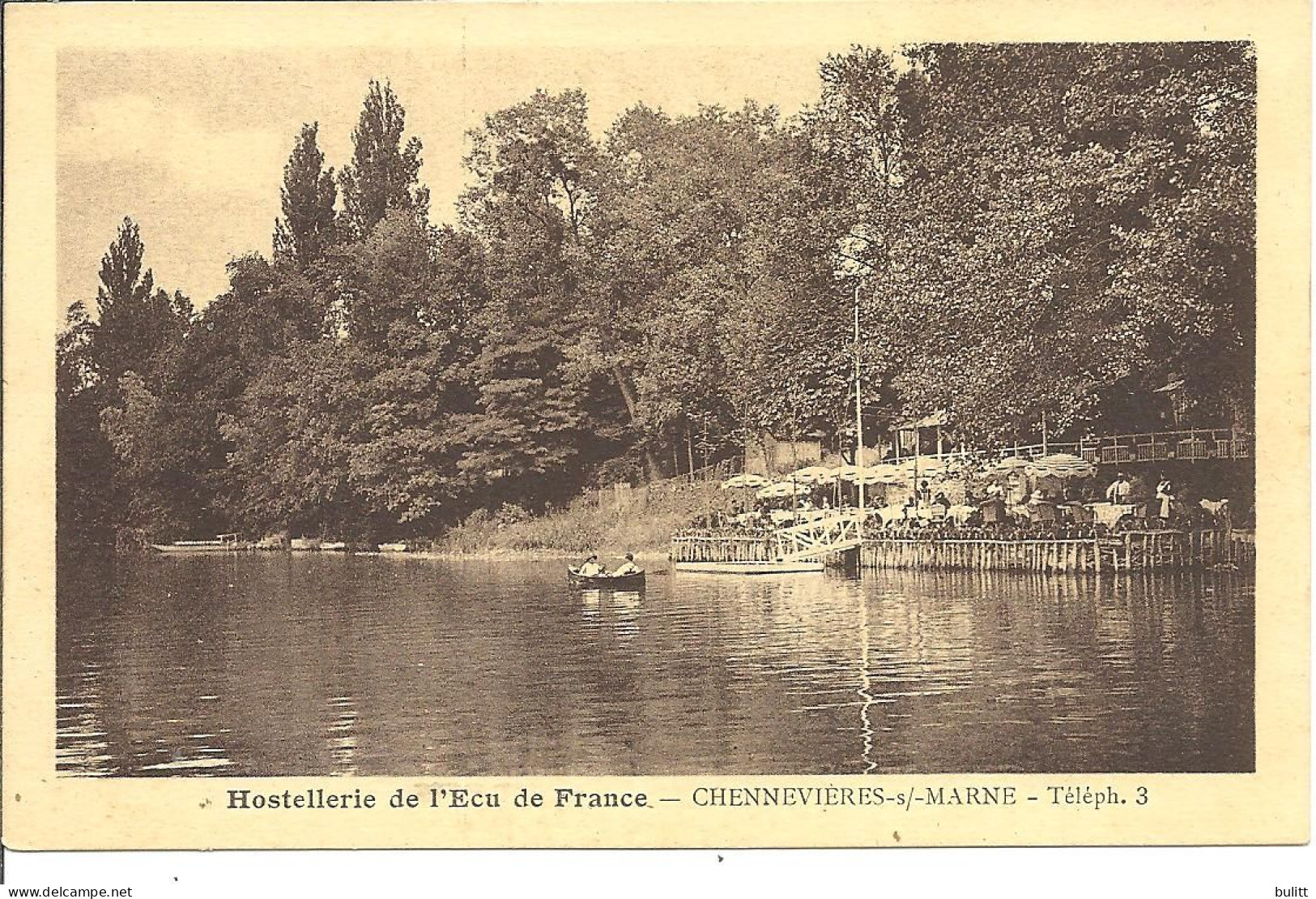 CHENNEVIERES SUR MARNE - Hostellerie De L'Ecu De France - Chennevieres Sur Marne