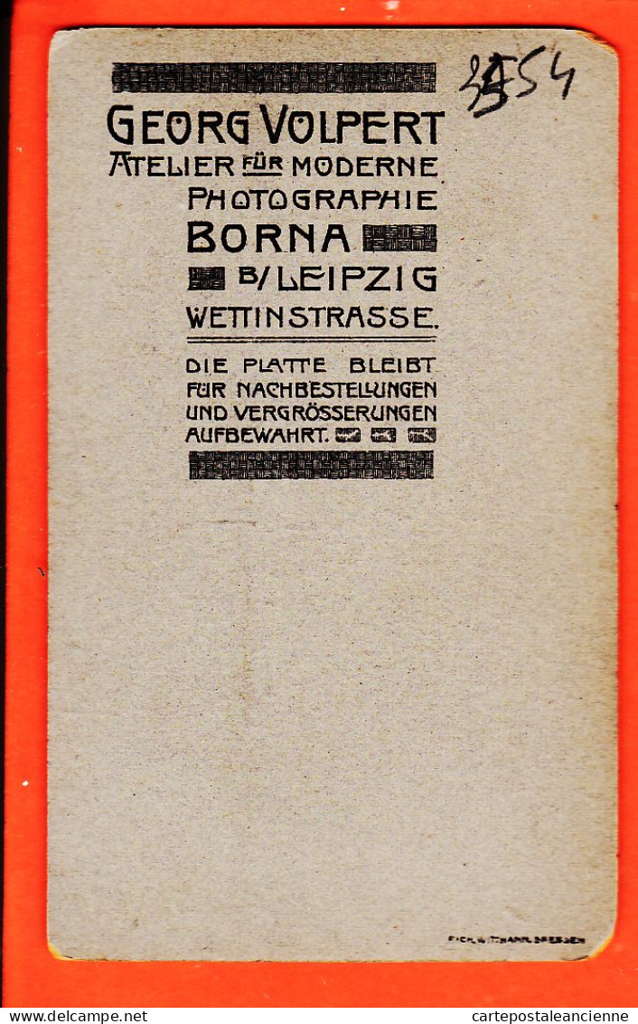 01124 / ⭐ ♥️ Photo CDV LEIPZIG Sachsen ◉ Fillette Métissée Fourrure Gemischtes Kleines Mädchen Auf Pelz ◉ Atelier BORNA - Personnes Anonymes