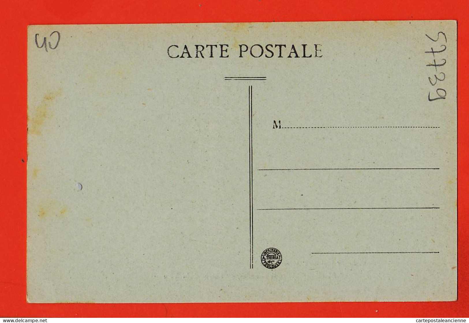 01359 / AIRE-sur-ADOUR 40-Landes Café TERMINUS Entrée De La Ville Automobiles  1910s THIRIAT Edition Galeries - Aire