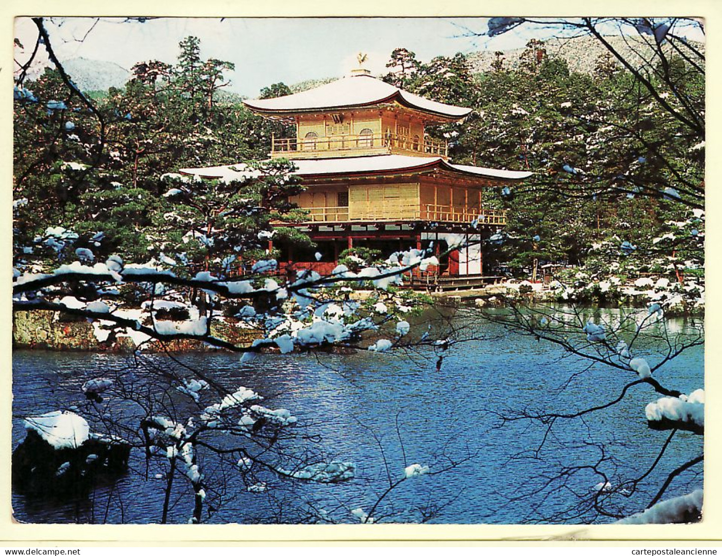 01041  / ⭐ ◉  KINKAKU-JI Japan Garden TEMPLE 1980s  ASAHI Japon - Autres & Non Classés